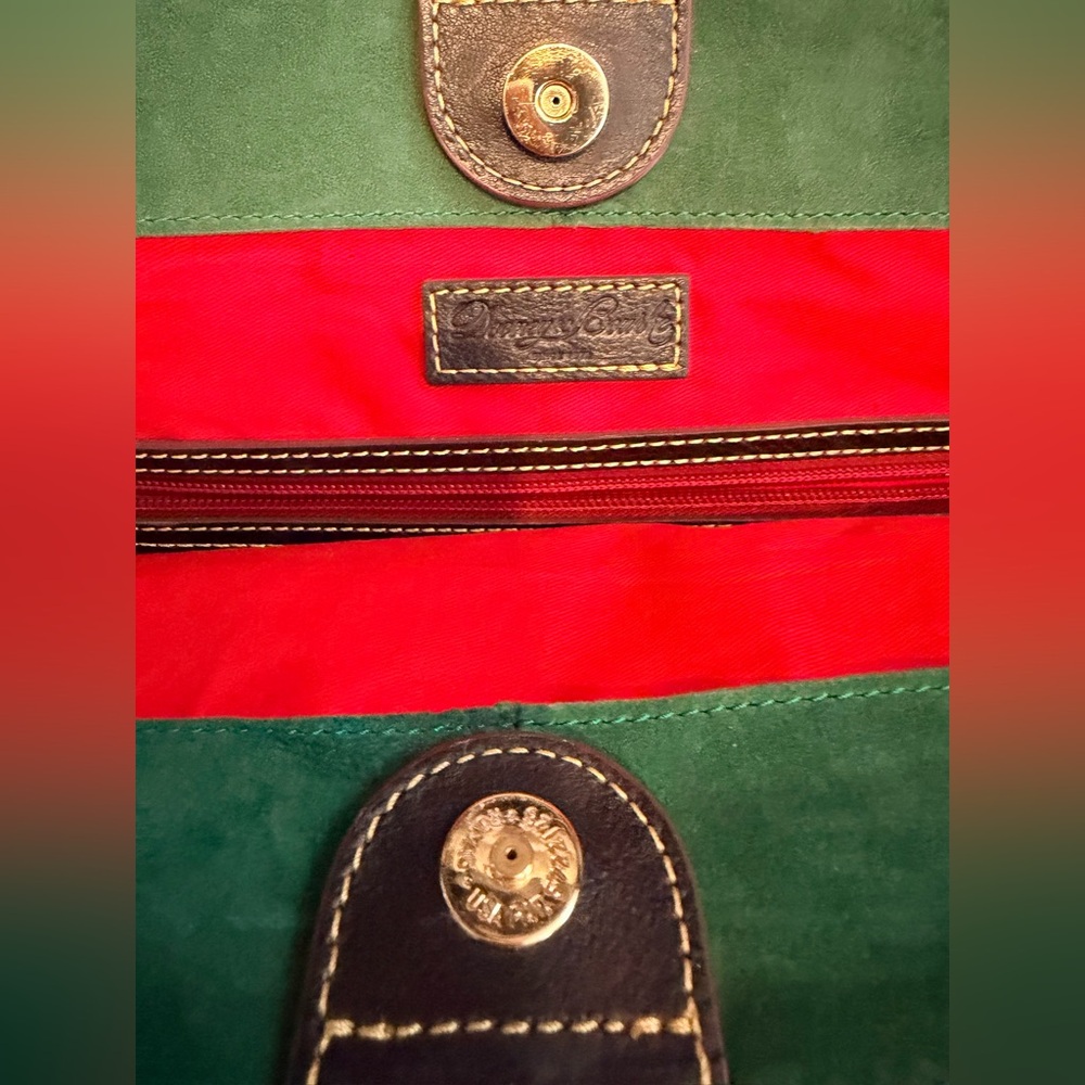 Dooney & Bourke T’Moro Brown Florentine Leather Tote - Picture 13 of 16